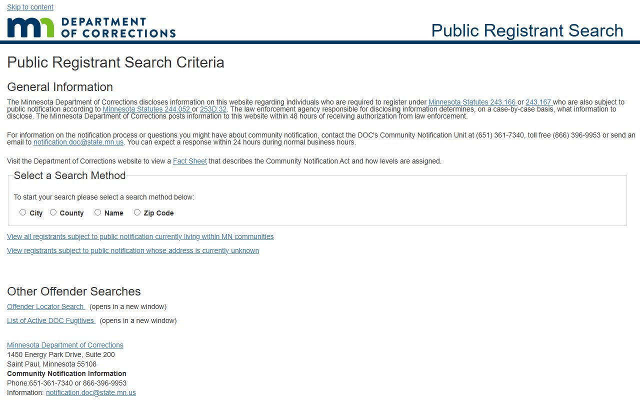 Pope County inmate search Minnesota public registrant search